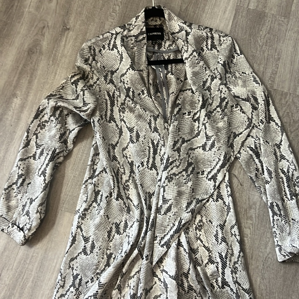 Express Snakeskin Jacket